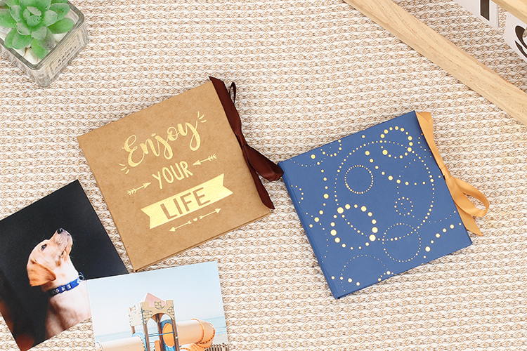 Types de feuilles de papier album photo