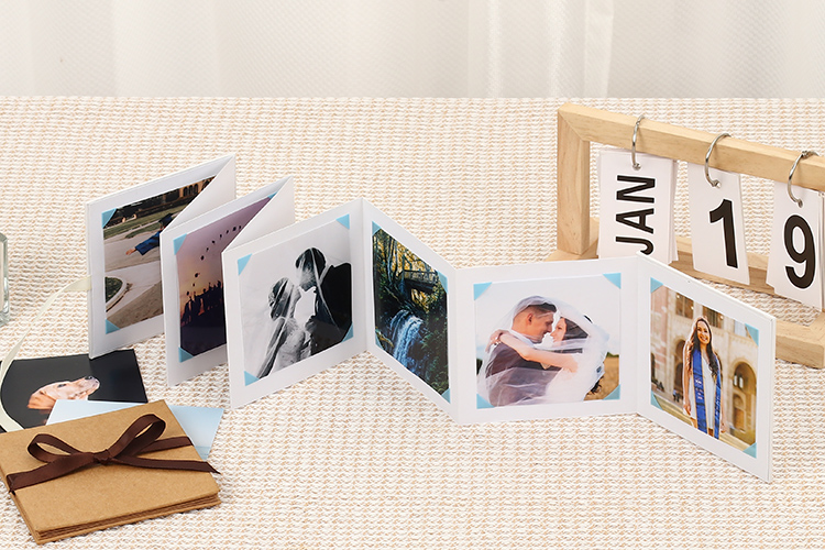 Albums photo de la source de papier