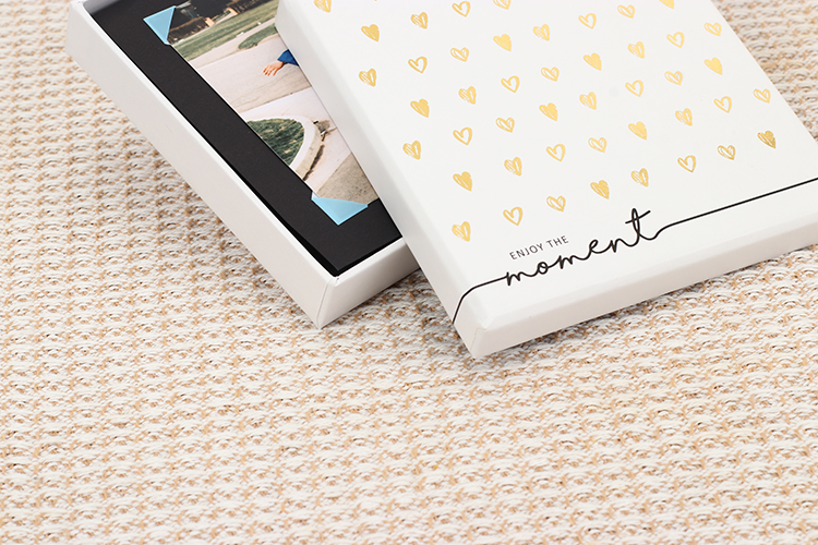 Albums photo en studio de papier