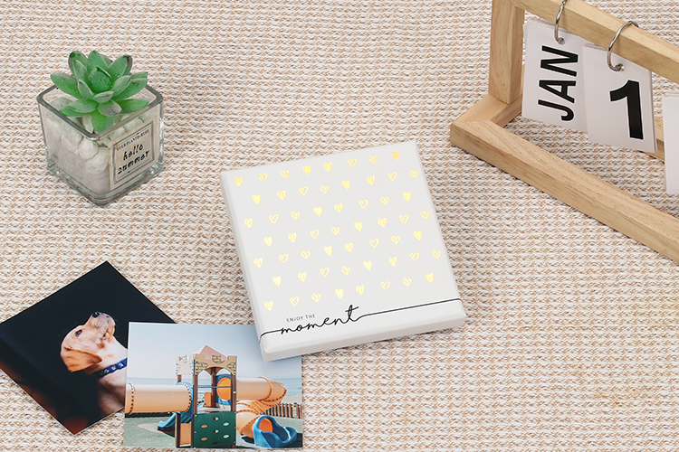 Types de feuilles de papier album photo