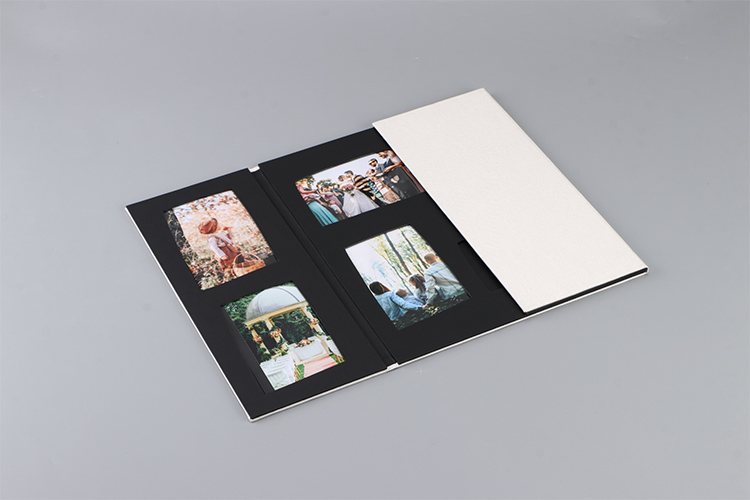 Álbum de fotos de página de 8 x 11 em papel