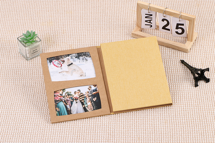 Album photo en papier collant