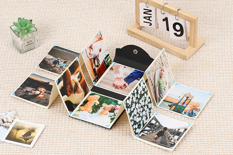 folhas de papel do álbum de fotos
