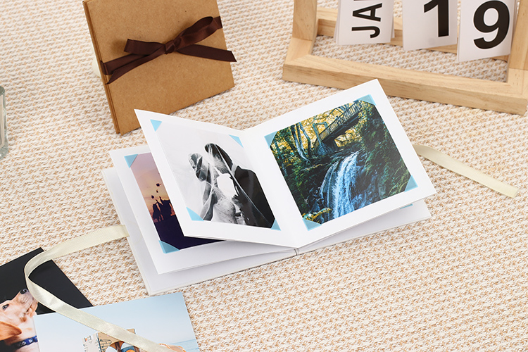 Album photo en papier noir
