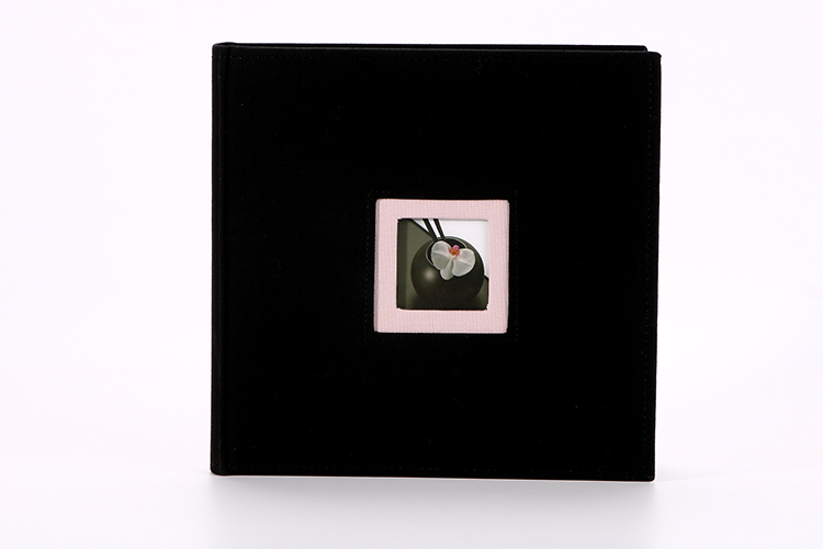 Álbum de fotos em papel pegajoso
