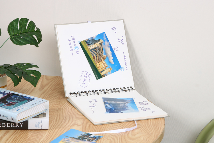 álbum de fotos de artesanato em papel