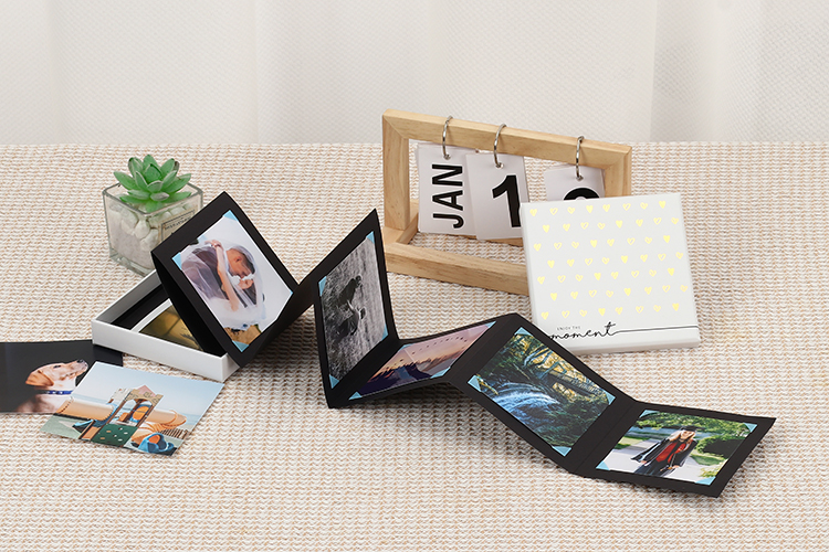 Album photo pages en papier noir
