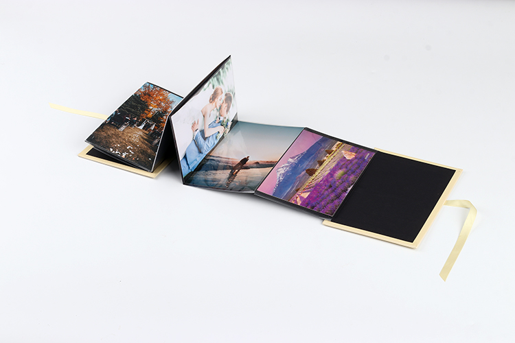 álbum de fotos Páginas de papel negro