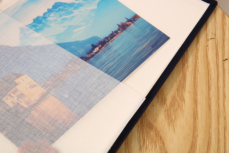 Como fazer um álbum de fotos de bolsa de papel