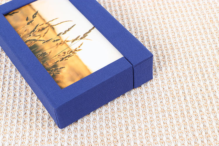 álbum de papel para fotografia