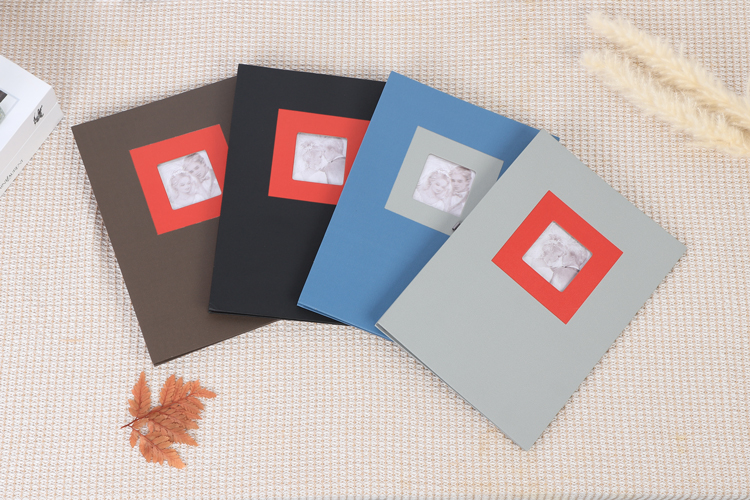 álbuns de fotos com fornecedores de papel preto