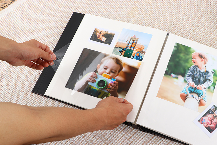 álbuns de fotos de perseguição em papel