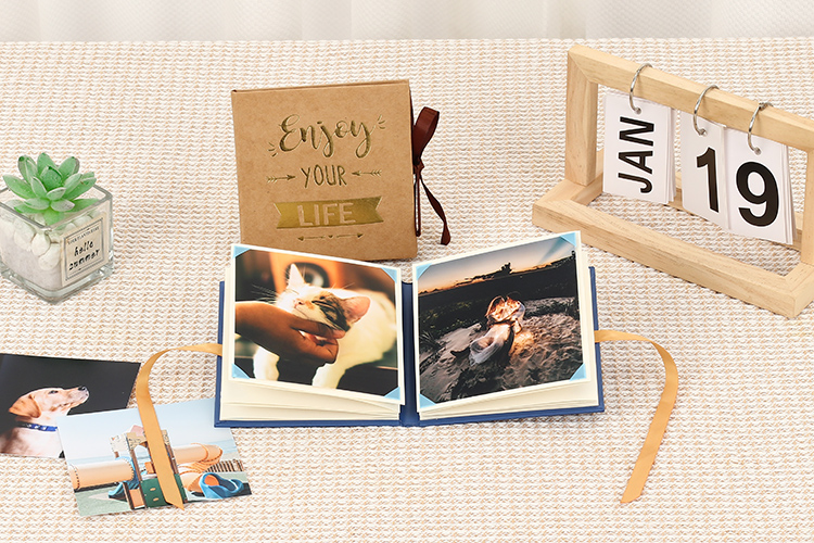 Album photo de papier Kraft