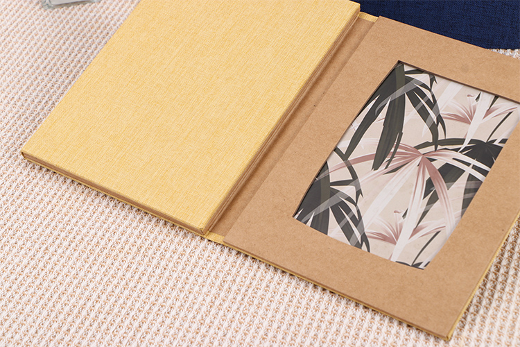 Album photo en papier sucre