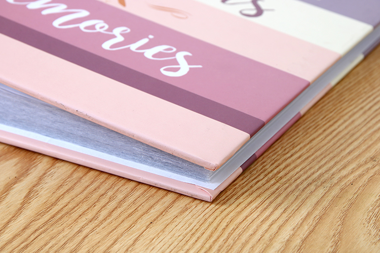 Álbum de fotos em papel DIY