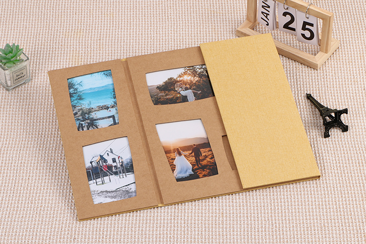 Tipos de folhas de papel do álbum de fotos
