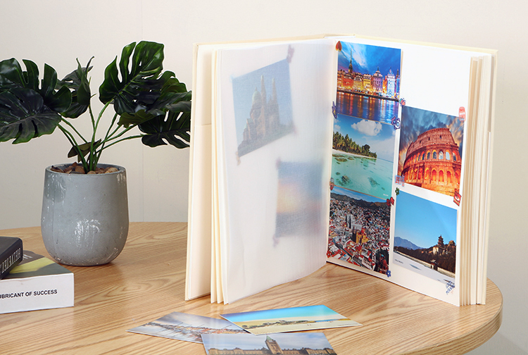 Album photo de sac en papier